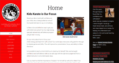 Desktop Screenshot of karate-kids.com.au