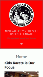Mobile Screenshot of karate-kids.com.au